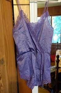 80s lingerie romper